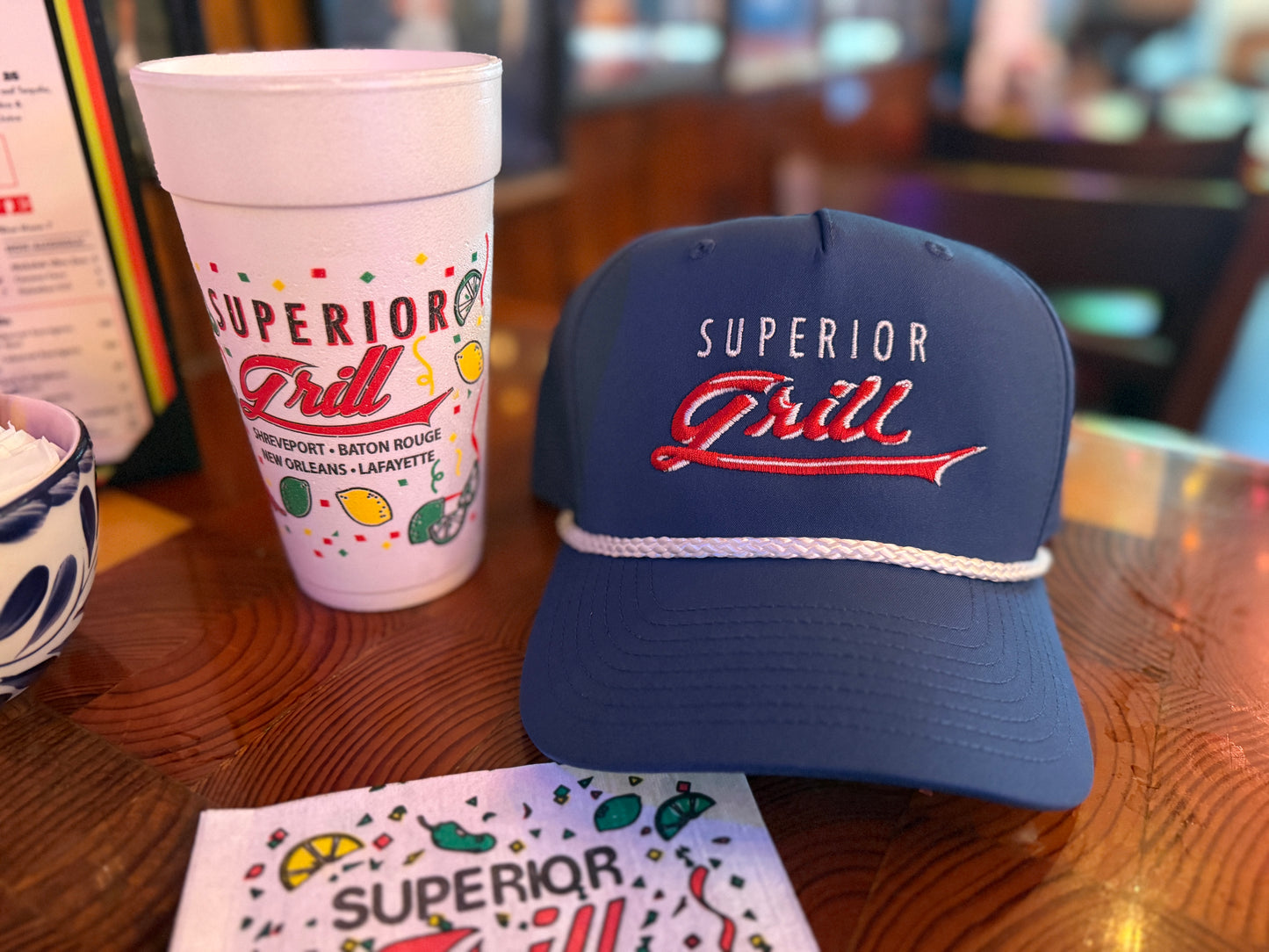 Limited edition: Superior Grill Freedom Blue hat