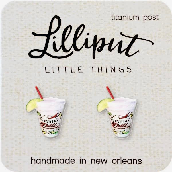 Margarita Cup Stud Earrings