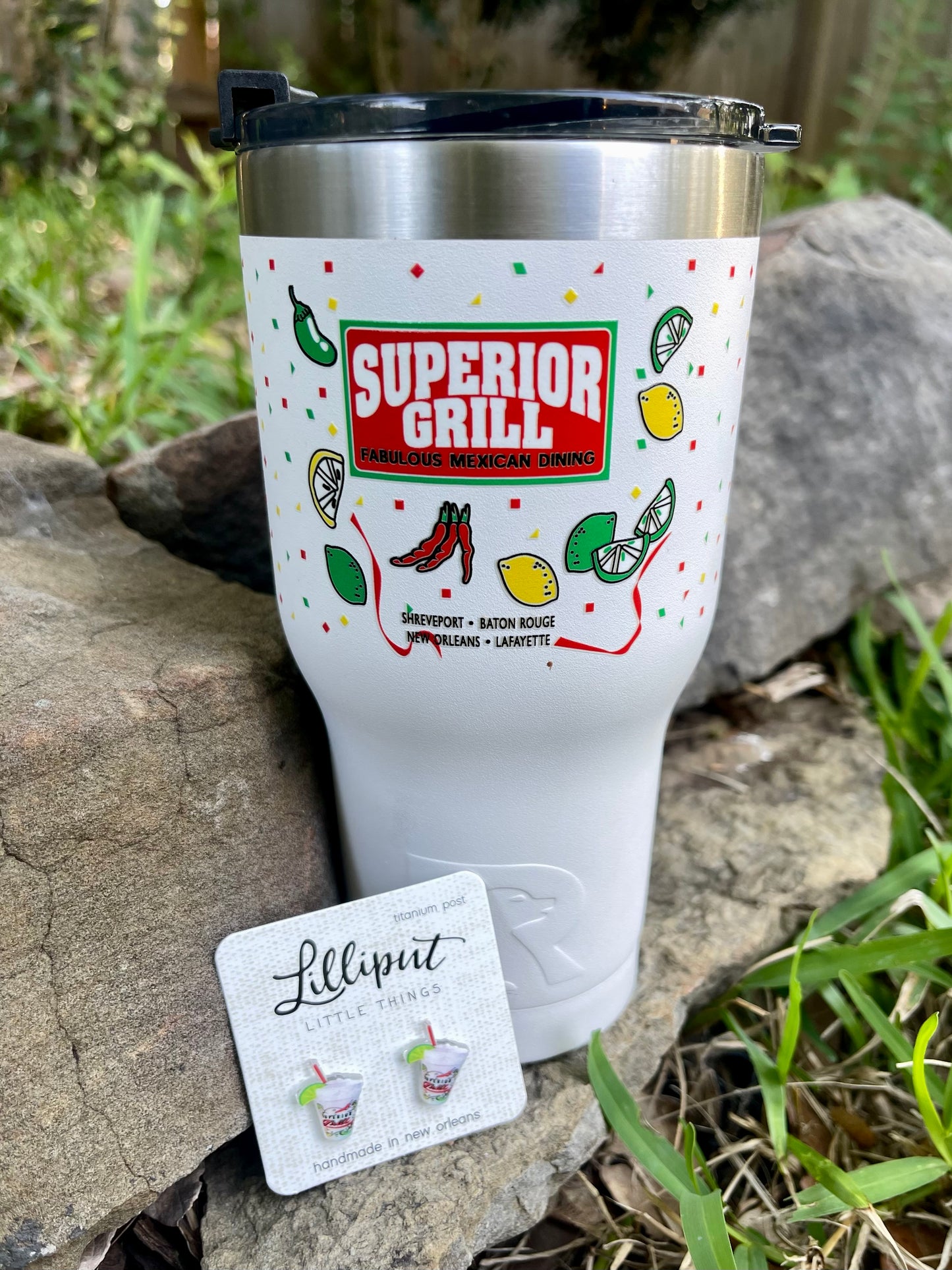 (Tumbler sold separately!).