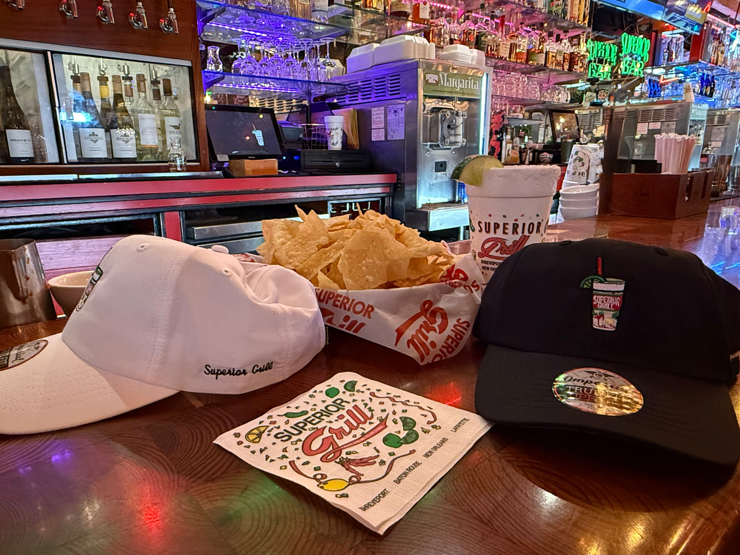 Margarita Cup Hats (White, Black) version2