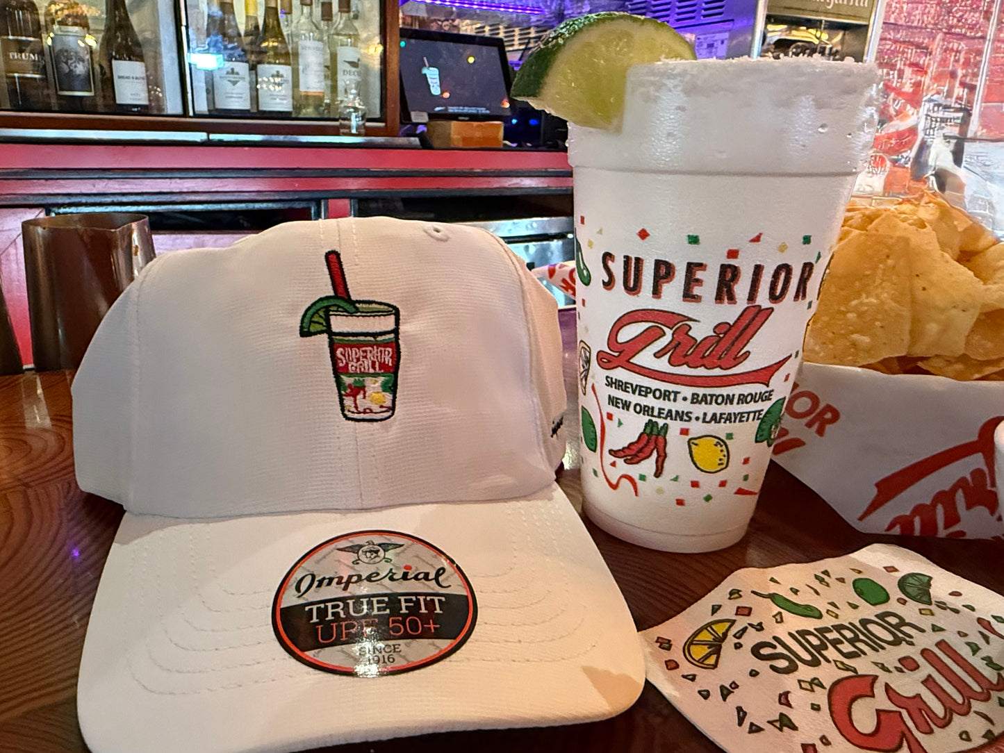Margarita Cup Hats (White, Black) version2