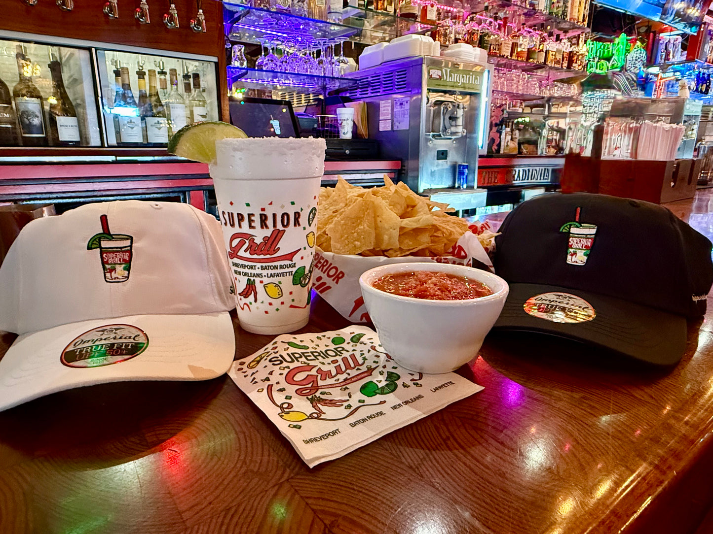Margarita Cup Hats (White, Black) version2