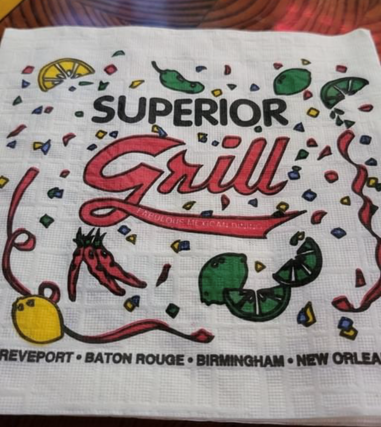 Authentic Superior Grill Cocktail Napkins (pack of 20)